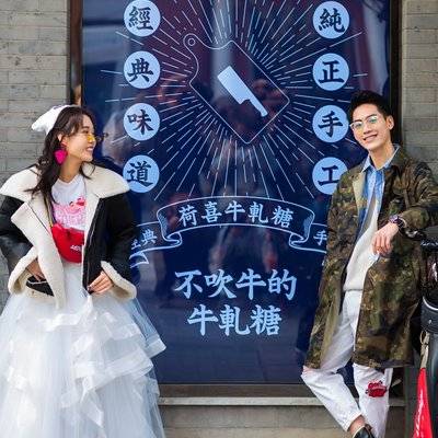 情侣模特