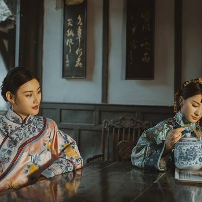 汉服模特