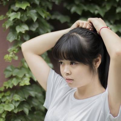 森系模特