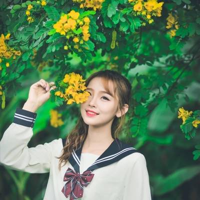 森系模特
