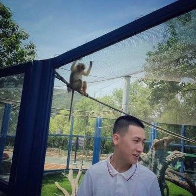 黑白模特