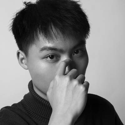 黑白模特