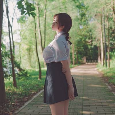 森系模特