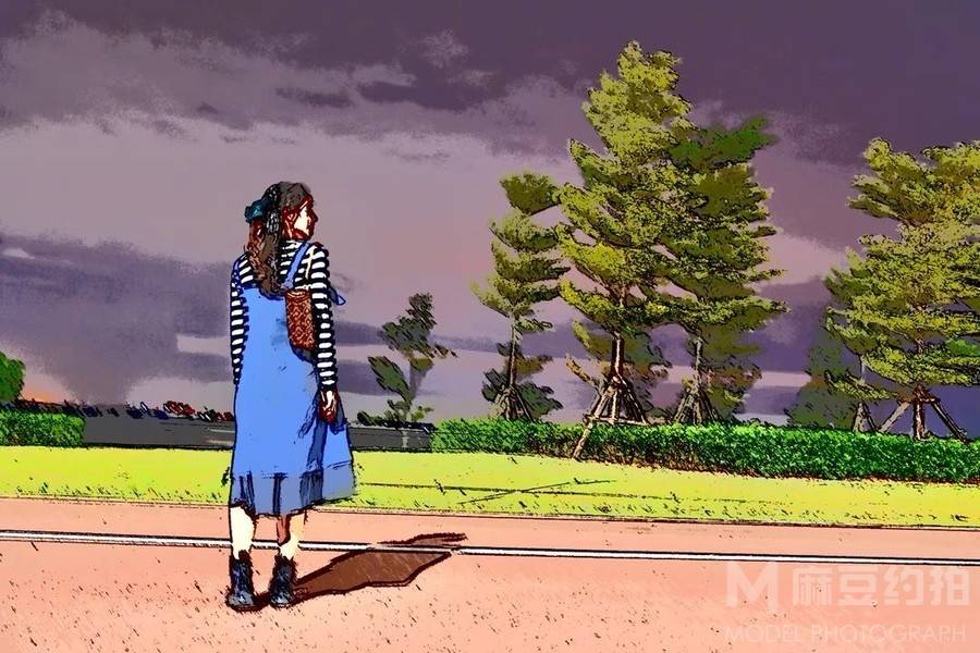 情侣模特