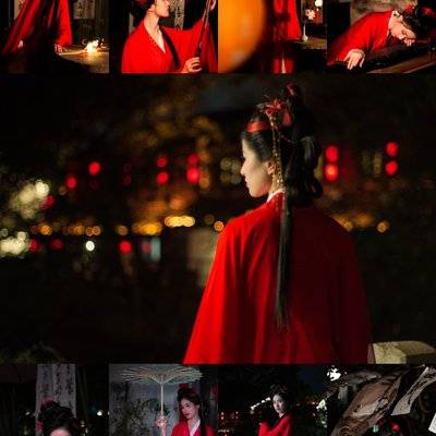 汉服模特