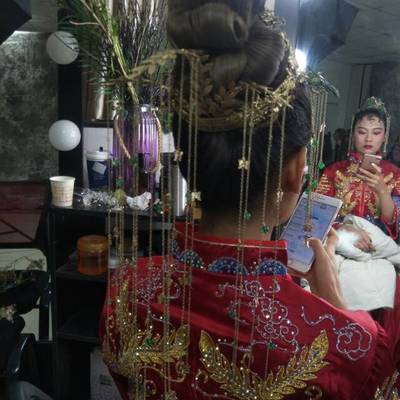 妆容模特