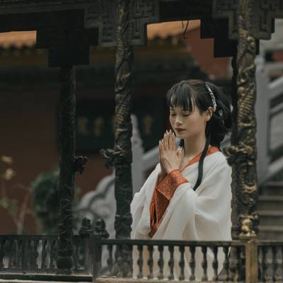 汉服模特