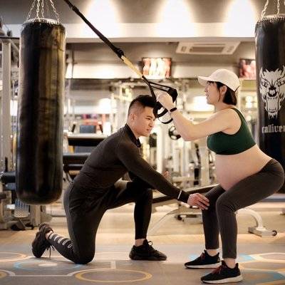 孕照模特