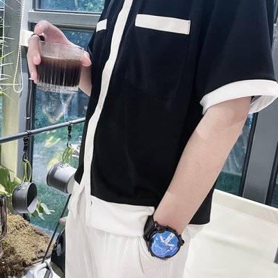 黑白模特