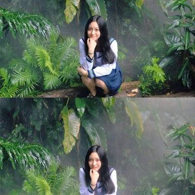 森系模特