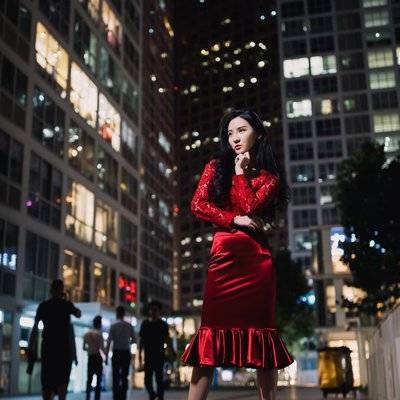 时尚模特