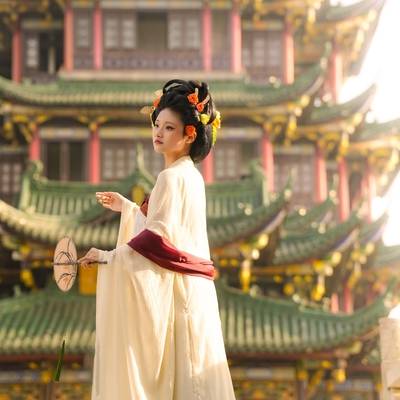 汉服模特