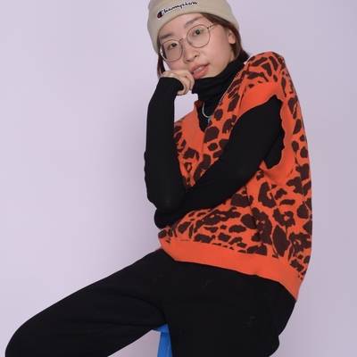 黑白模特