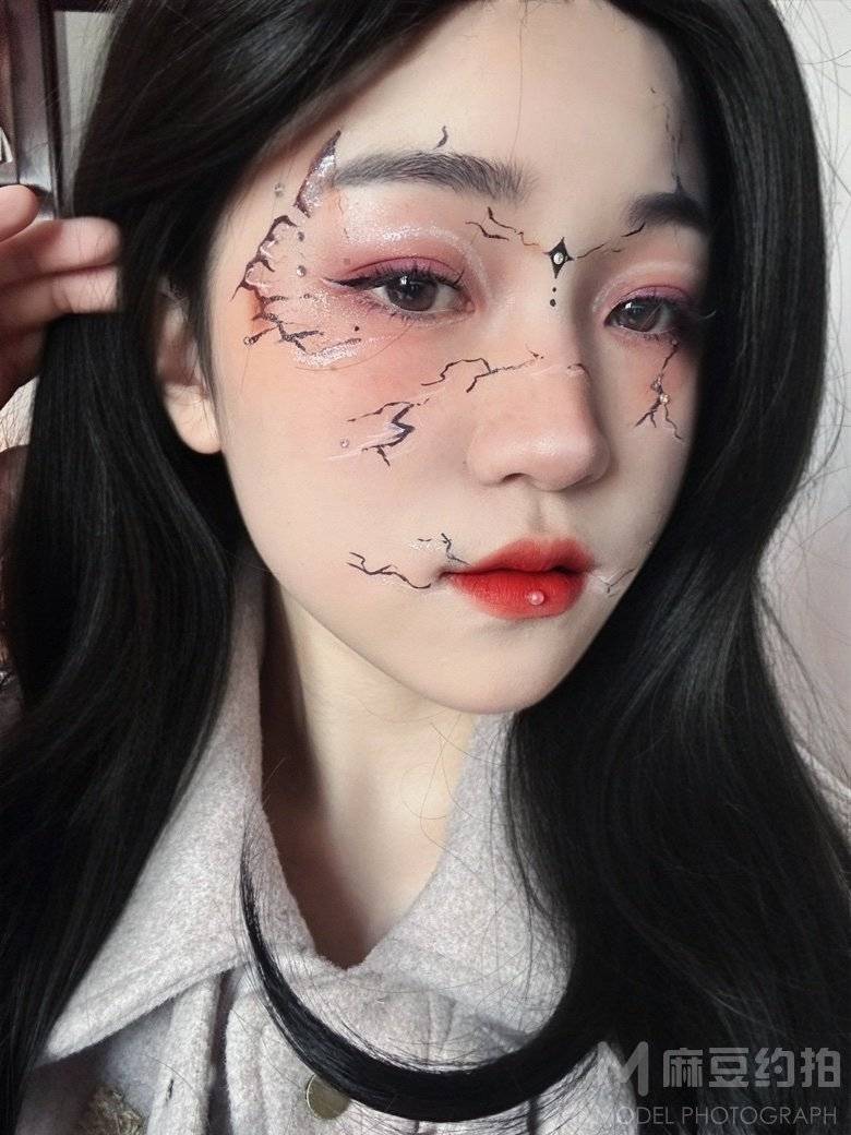 妆容模特