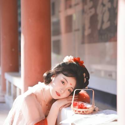 汉服模特