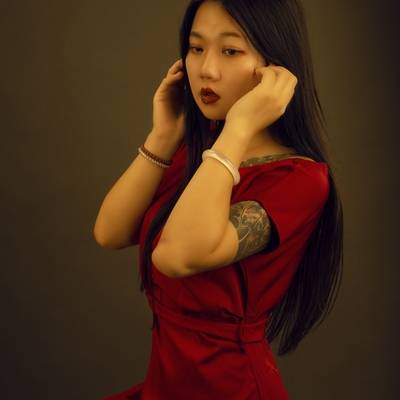 森系模特