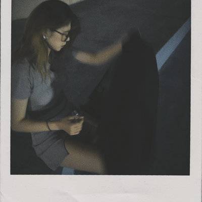 黑白模特