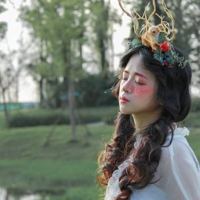 森系模特