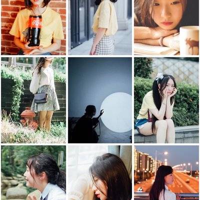 胶片模特