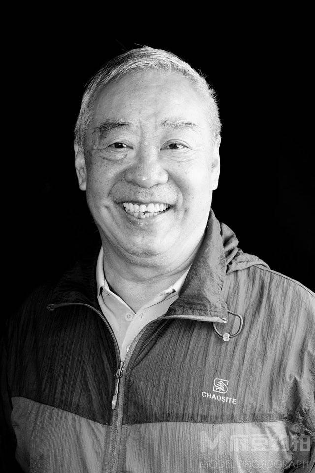 黑白模特