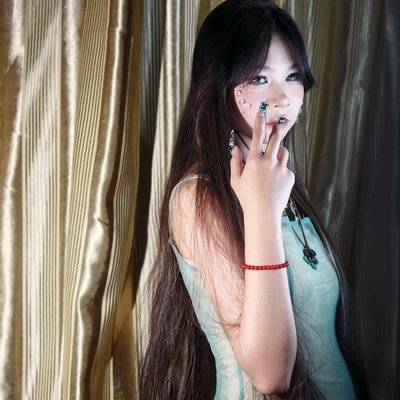 森系模特