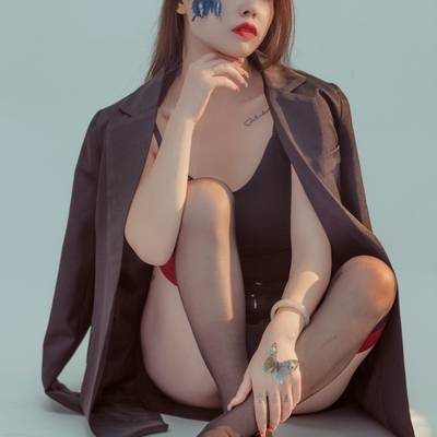 商务模特