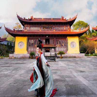 汉服模特