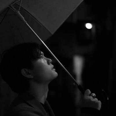 黑白模特