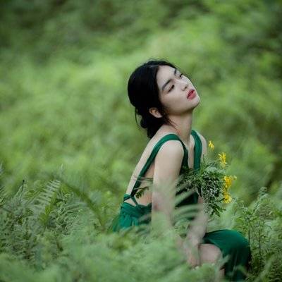 森系模特