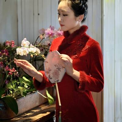 旗袍模特