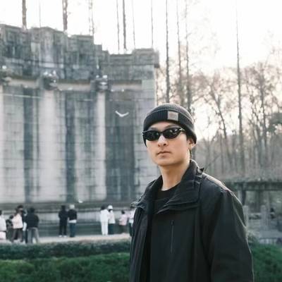 黑白模特