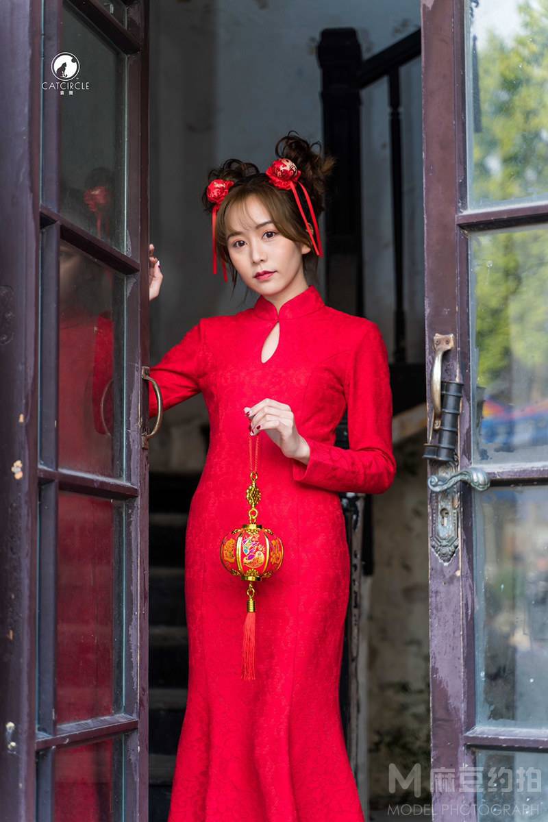 旗袍模特