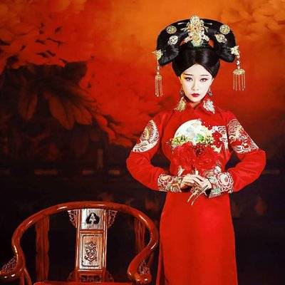 旗袍模特
