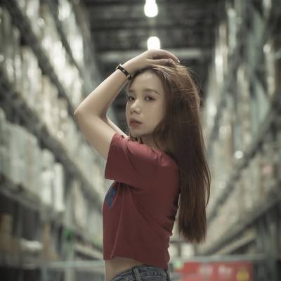 少女模特