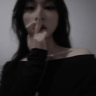 黑白模特