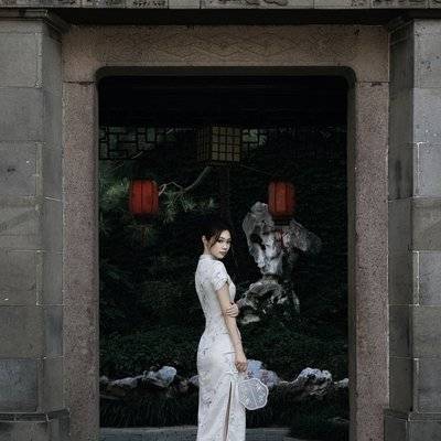 旗袍模特