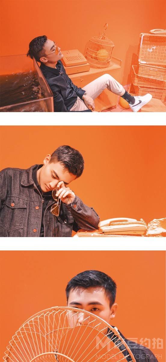 情绪模特