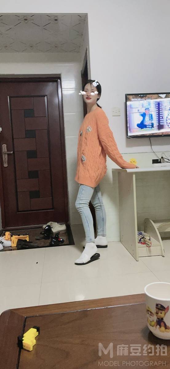 黑白模特