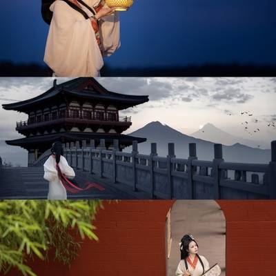 汉服模特