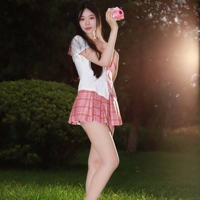 森系模特