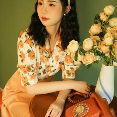 森系模特