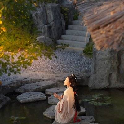 汉服模特