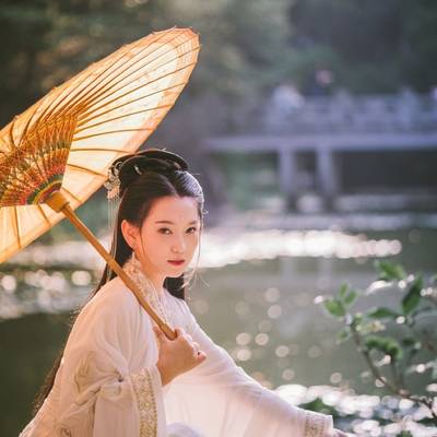 汉服模特