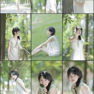 森系模特