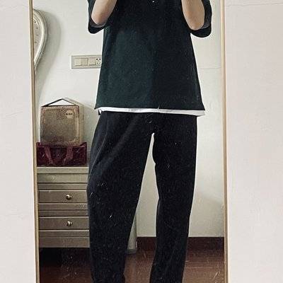 黑白模特