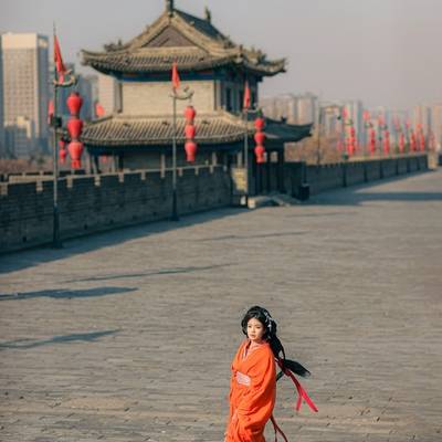 汉服模特