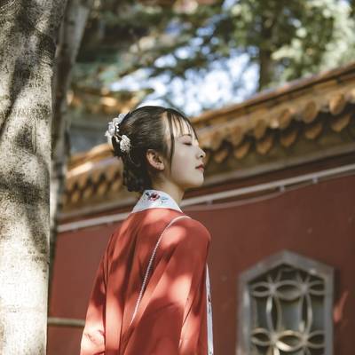 汉服模特