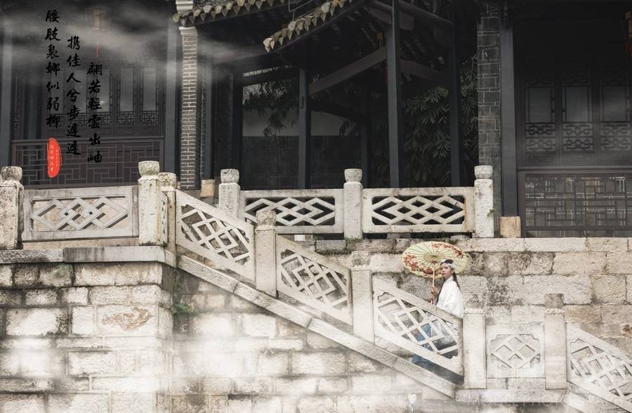 汉服模特