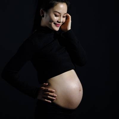 孕照模特