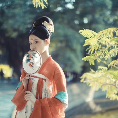 汉服模特